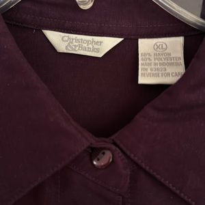 Christopher & Banks vintage dress shirt